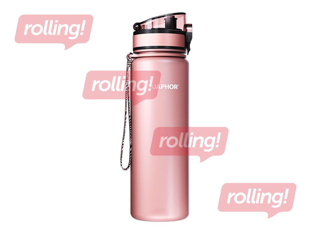 Aquaphor City veepudel filtriga, 500 ml, puudrroosa + KAMPAANIA! Osta veepudel filtriga ja sa