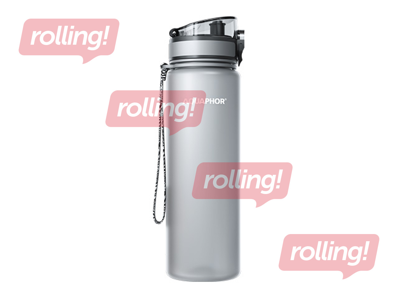 Aquaphor City water bottle with filter, 800 ml, grey + GIFT! Buy a water bottle with filter an