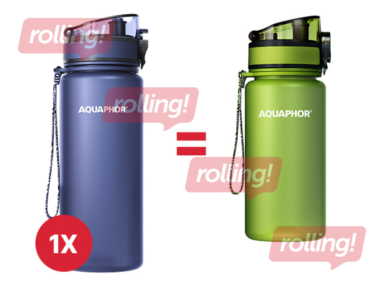 Бутылка для воды с фильтром Aquaphor City, 650 мл, тёмно-синяя + АКЦИЯ! Купите бутылку для воды 