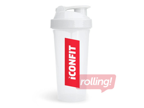 Shaker Iconfit Lite, White, 800ml