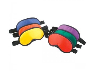 Set of blindfolds, 6-Pack, various colors