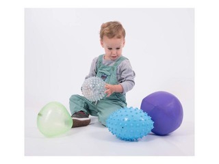 Tekstuuriga sensoorsete pallide komplekt, 4 tk