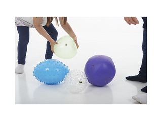 Tekstuuriga sensoorsete pallide komplekt, 4 tk