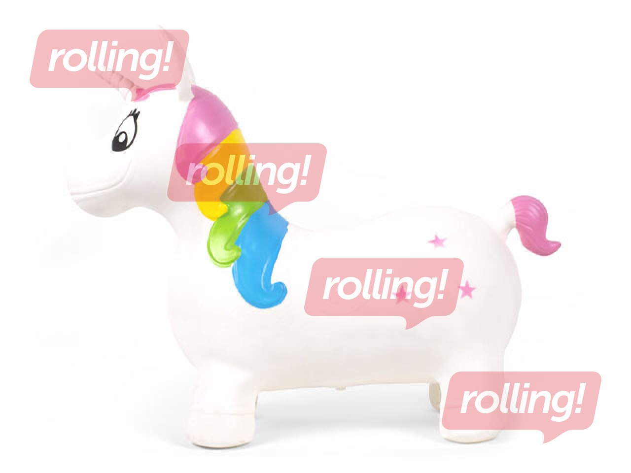 Hüppeloom valge ükssarvik