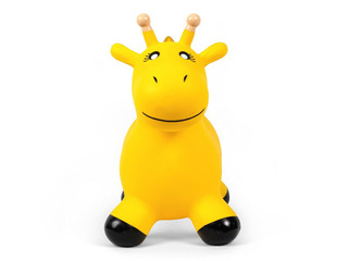 Jumping animal giraffe