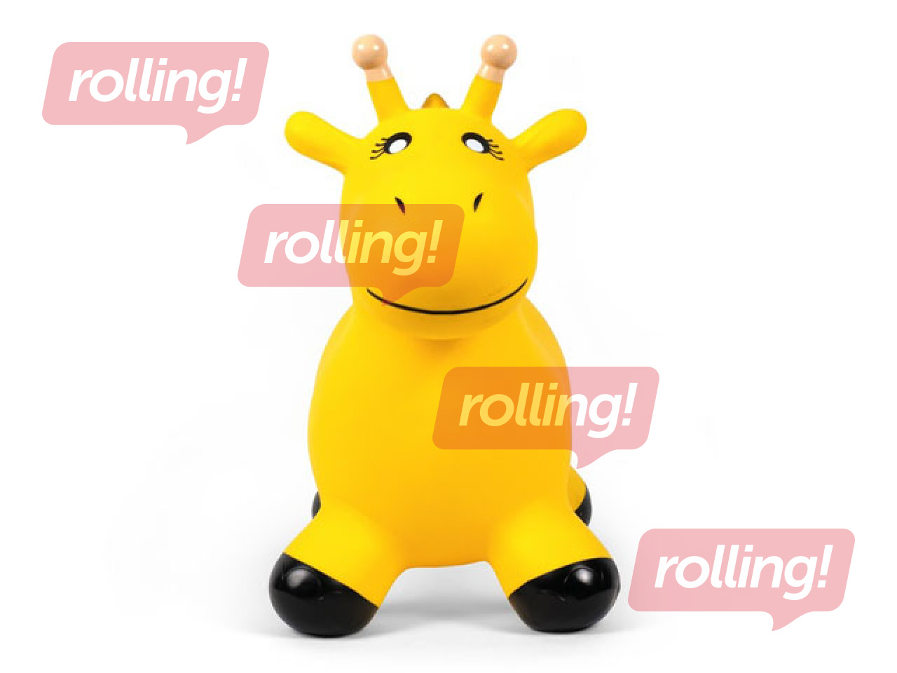 Jumping animal giraffe