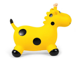 Jumping animal giraffe