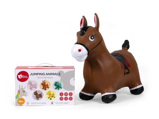 Jumping animal horse