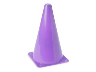 Training cone, 23cm, purple
