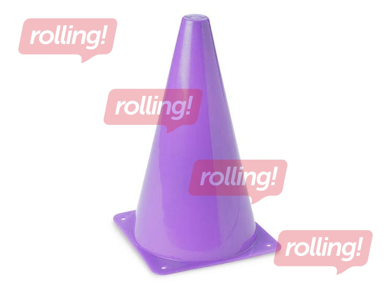 Treeningkoonus, 23 cm, lilla