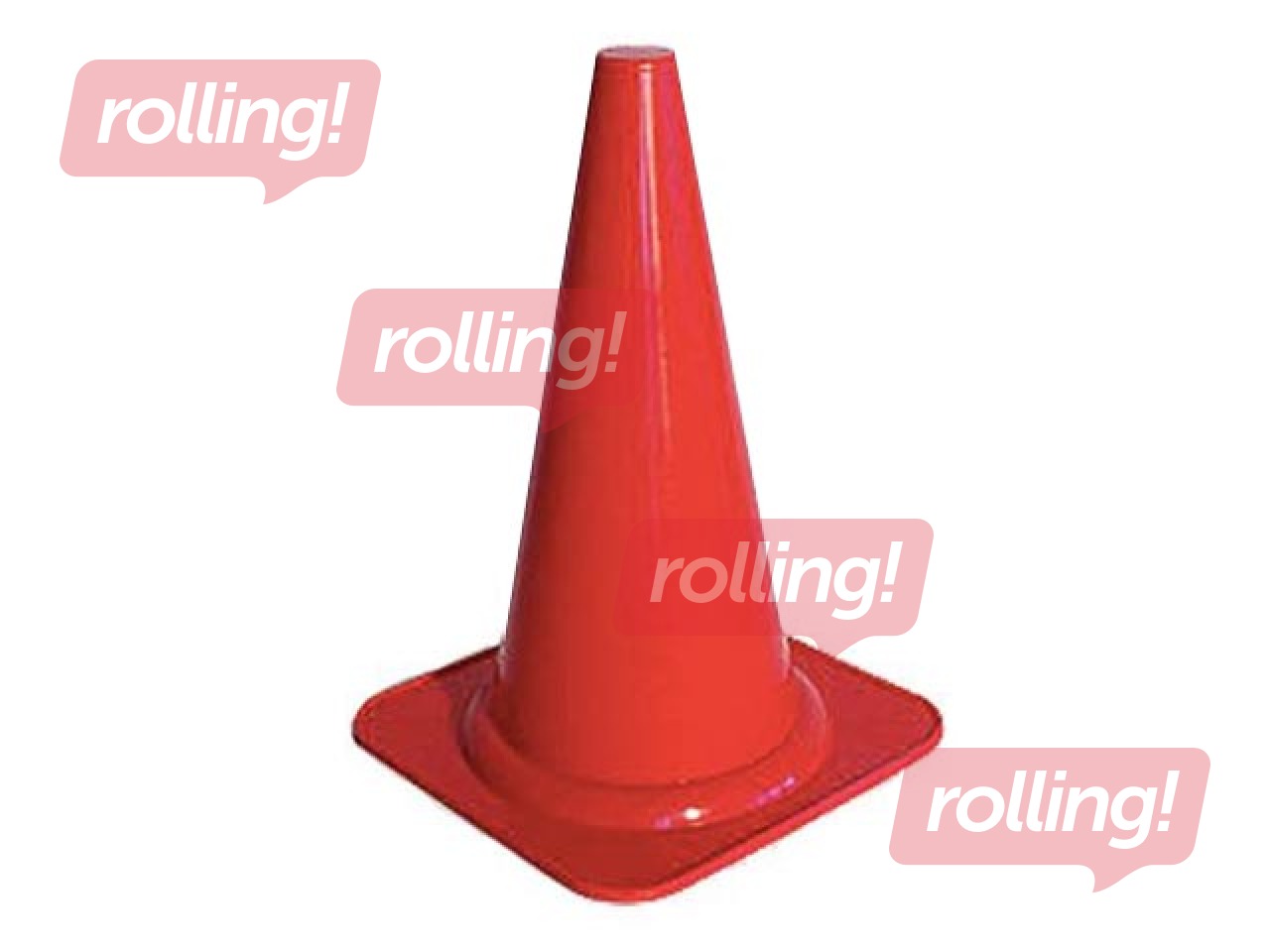 Treeningkoonus, 40 cm, punane