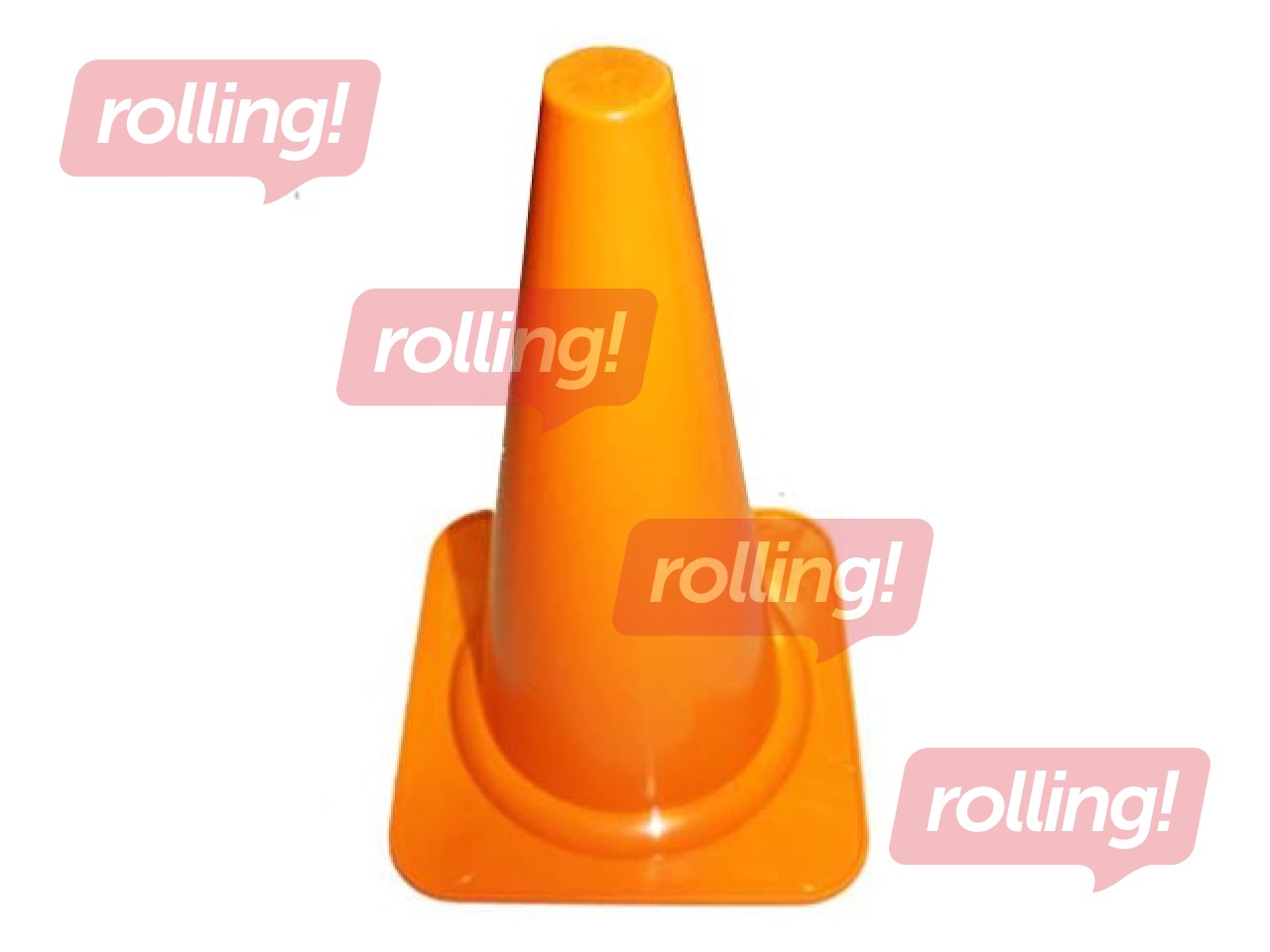 Treeningkoonus, 40 cm, oranž