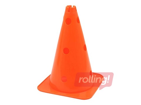 Aukudega koonus, 38 cm, oranž