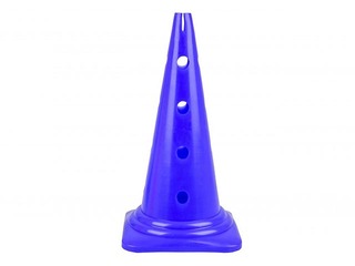 Cone with holes, 50cm, blue