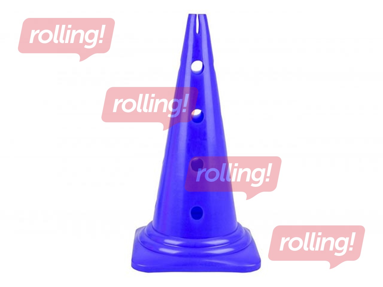 Тренировочный конуc с отверстиями, 50cm, синий