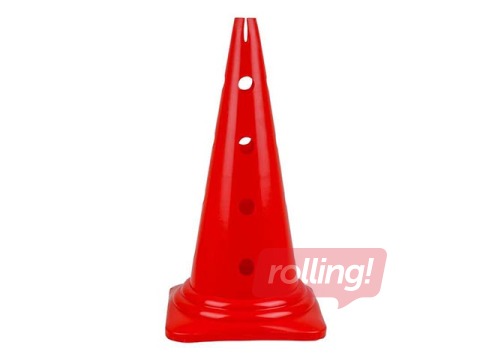 Aukudega koonus, 50 cm, punane