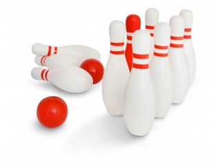 Keegel BS Toys, punane ja valge