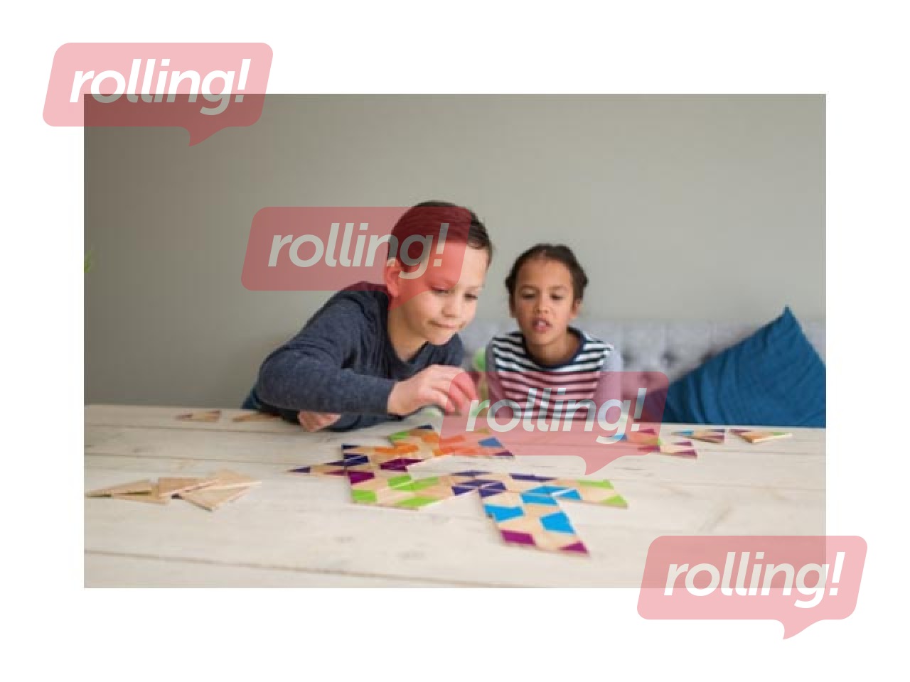 Kolmnurga doominomäng BS Toys