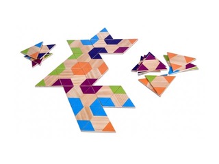 Trijstūru domino spēle BS Toys