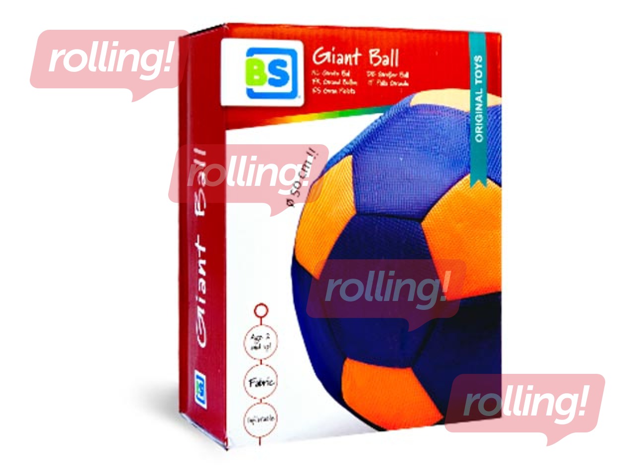 Giant inflatable ball BS Toys, d:50cm