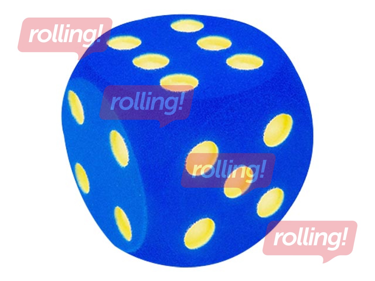 Большой кубик, 16см, разные цвета