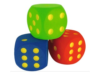 Large dice, 16cm, various colors