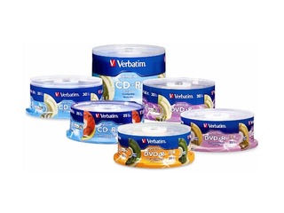 CD-R  toorikud Verbatim 700MB 1x-52x Extra Protection, 25 tk.