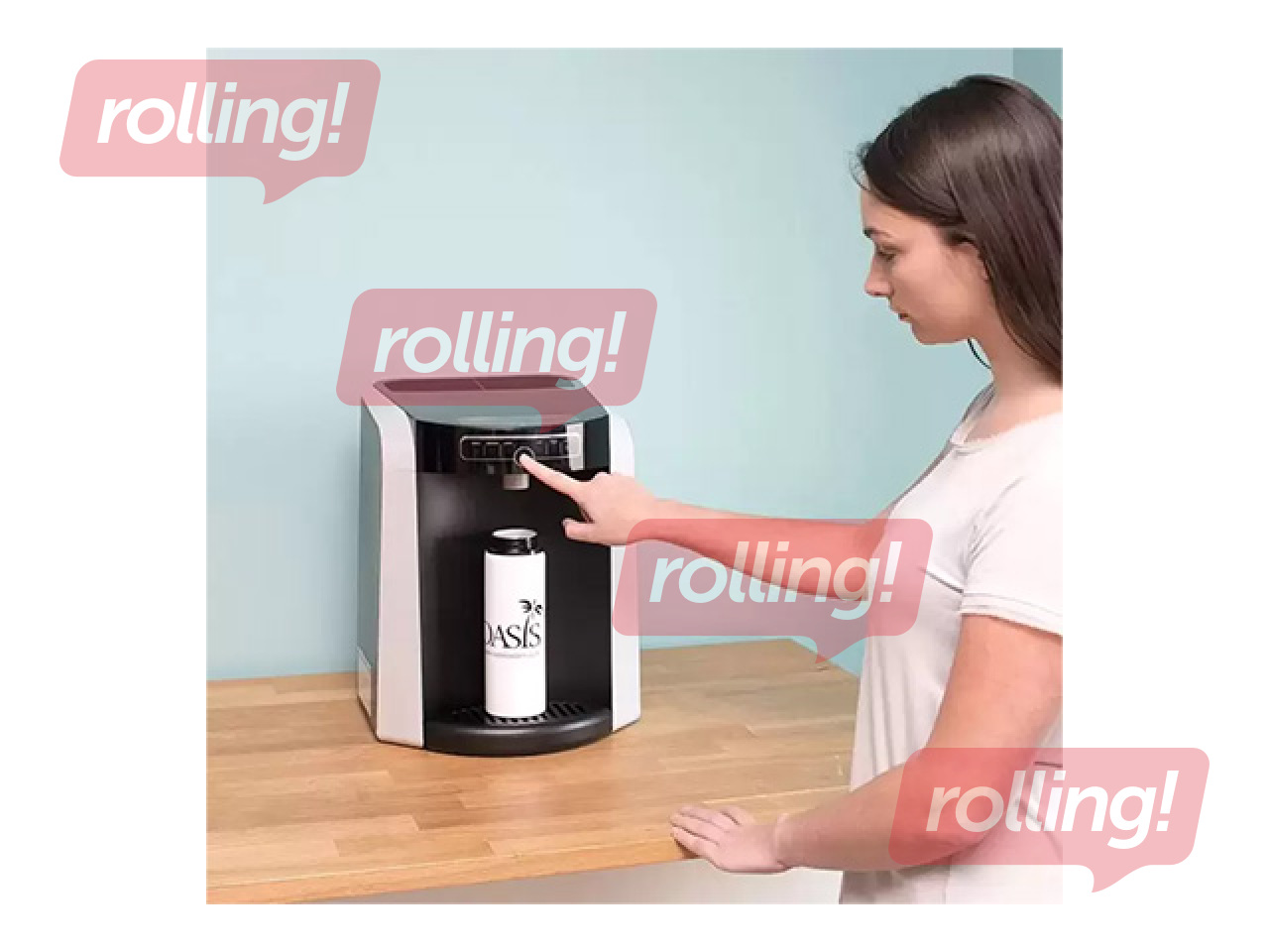 Veeautomaat Polaris (külm, kuum, jahutatud), 5l/h, must