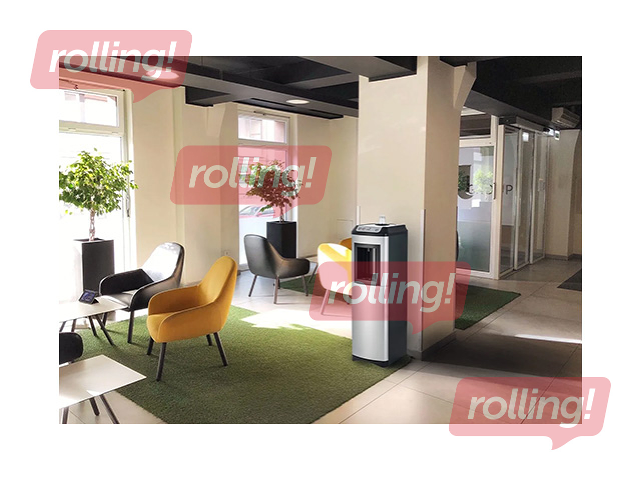 Veeautomaat KALIX (külm, kuum, gaseeritud), 20l/h, hall