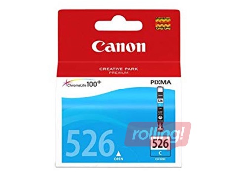 Чернильный картридж Canon CLI-526, голубой, 9ml