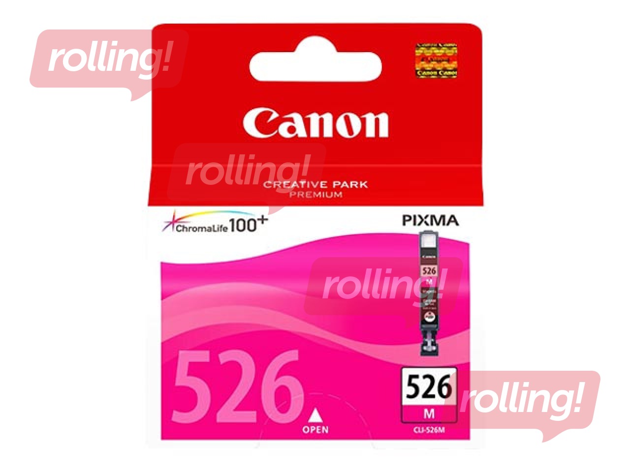 Tindikassett Canon CLI-526, punane, 9ml