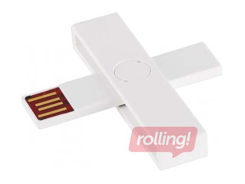 +ID Smart Card Reader White