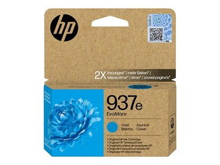 Ink cartridge HP 937e EvoMore, cyan, 1650 pages