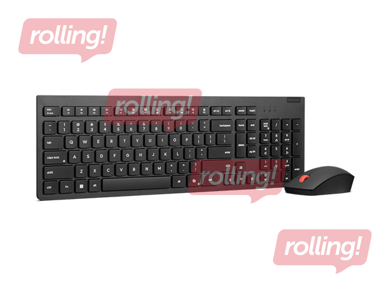 Lenovo Gen2 Keyboard and Mouse Combo, Wireless, ENG