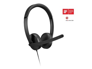 Austiņas Lenovo, Gen2 Stereo, ar mikrofonu, USB 2.0