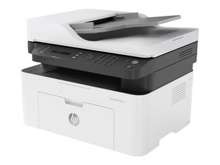Must-valge multifunktsionaalne laserprinter HP Laser MFP 137fnw