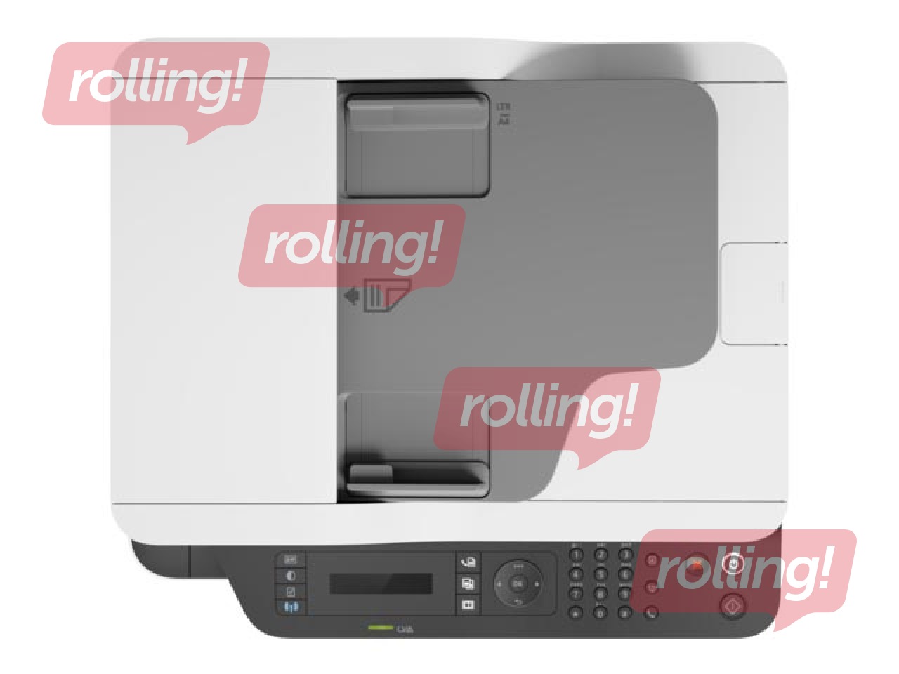 Must-valge multifunktsionaalne laserprinter HP Laser MFP 137fnw