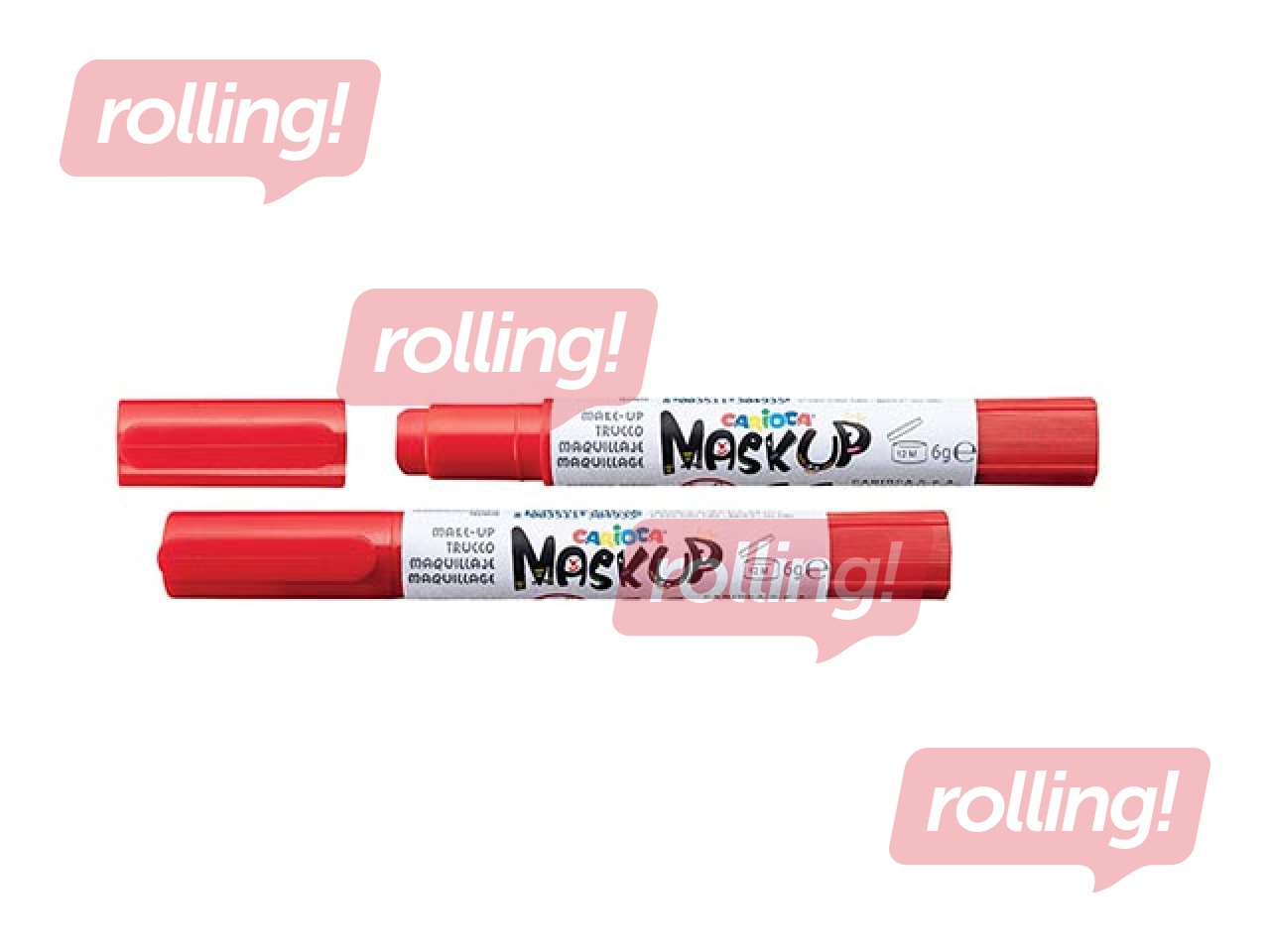 Näovärv Carioca, neoon, 6 värvi