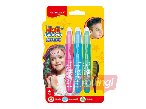 Hair chalks Metallic, Cool