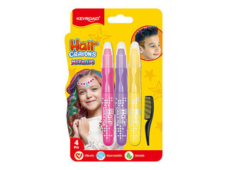 Hair chalks Metallic, Shine