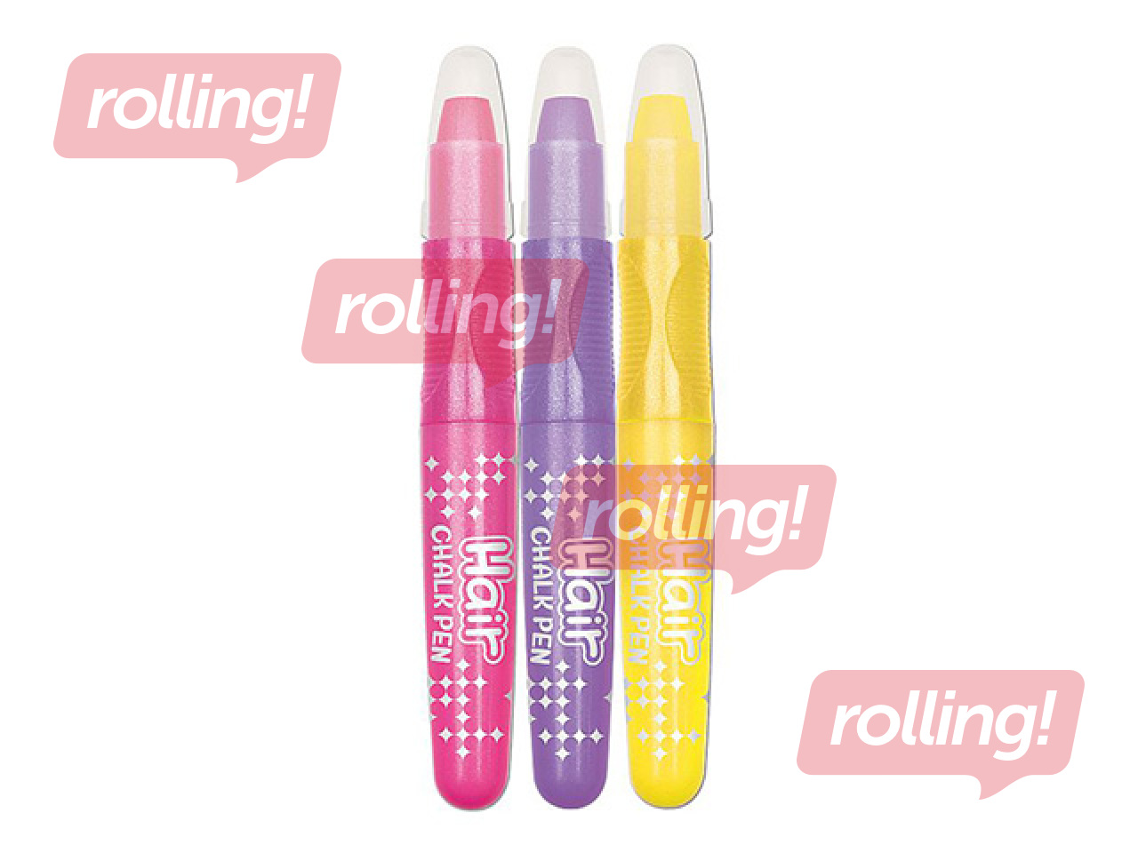 Hair chalks Metallic, Shine