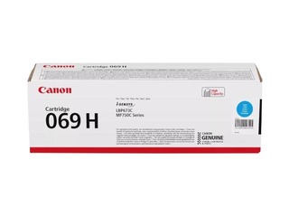Tonera Kasete Canon 069H, Ciānzila (5500 lpp)