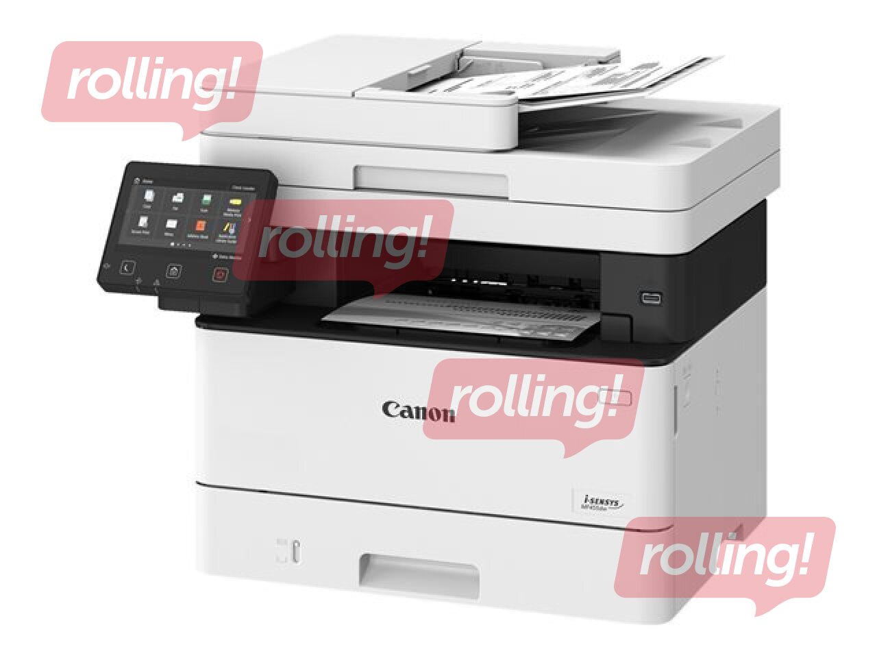 Must-valge multifunktsionaalne laserprinter Canon i-SENSYS MF455dw