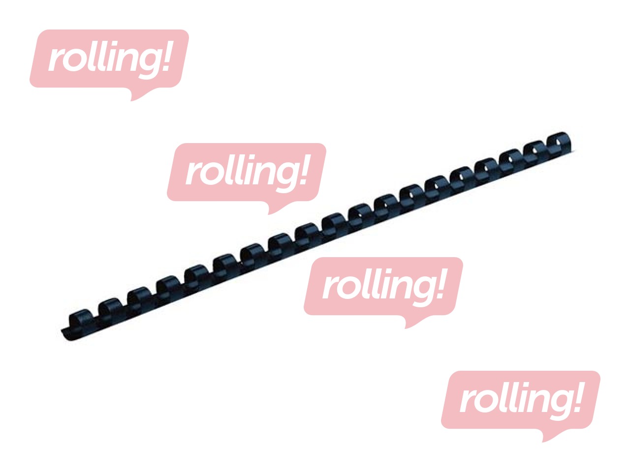 Plastic spirals Fellowes 8 mm, blue, 100 pcs
