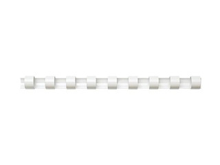 Plastmasas spirāles Fellowes, 22 mm, 50 gab., baltas