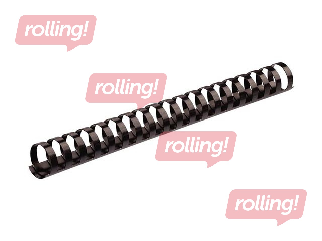 Plastic spirals Fellowes, 28 mm, 50 pcs., black