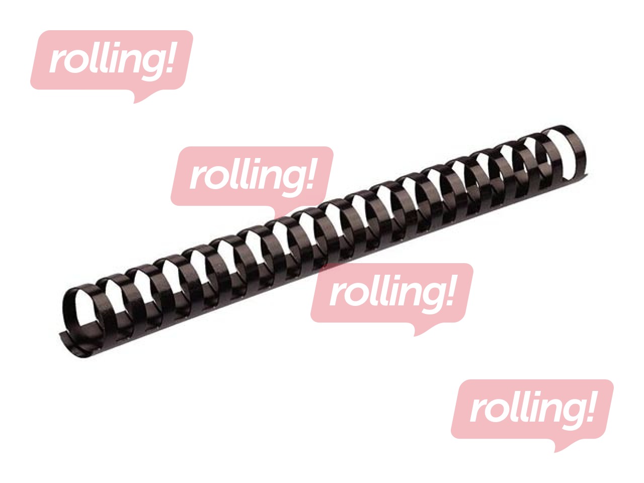 Binding plastic combs Fellowes, 32 mm, 50 pcs., oval, black