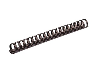 Plastikspiraalid Fellowes, 45 mm, 50 tk., ovaalsed, must