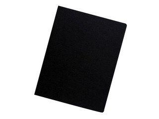 Köitekartong Fellowes Delta A3 250 g / m2, kunstnahast kate, must 100tk