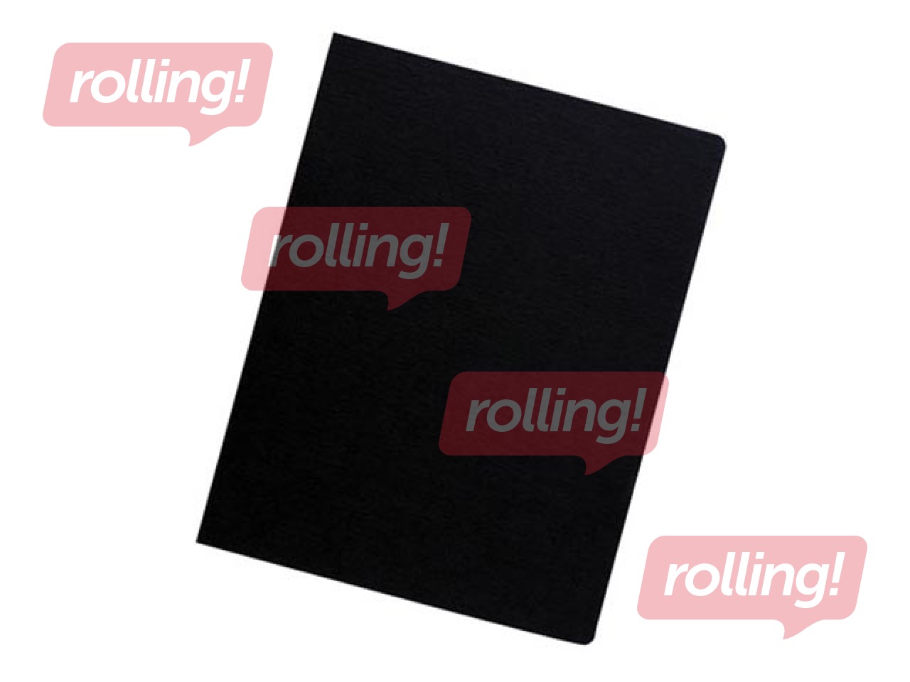 Köitekartong Fellowes Delta A3 250 g / m2, kunstnahast kate, must 100tk